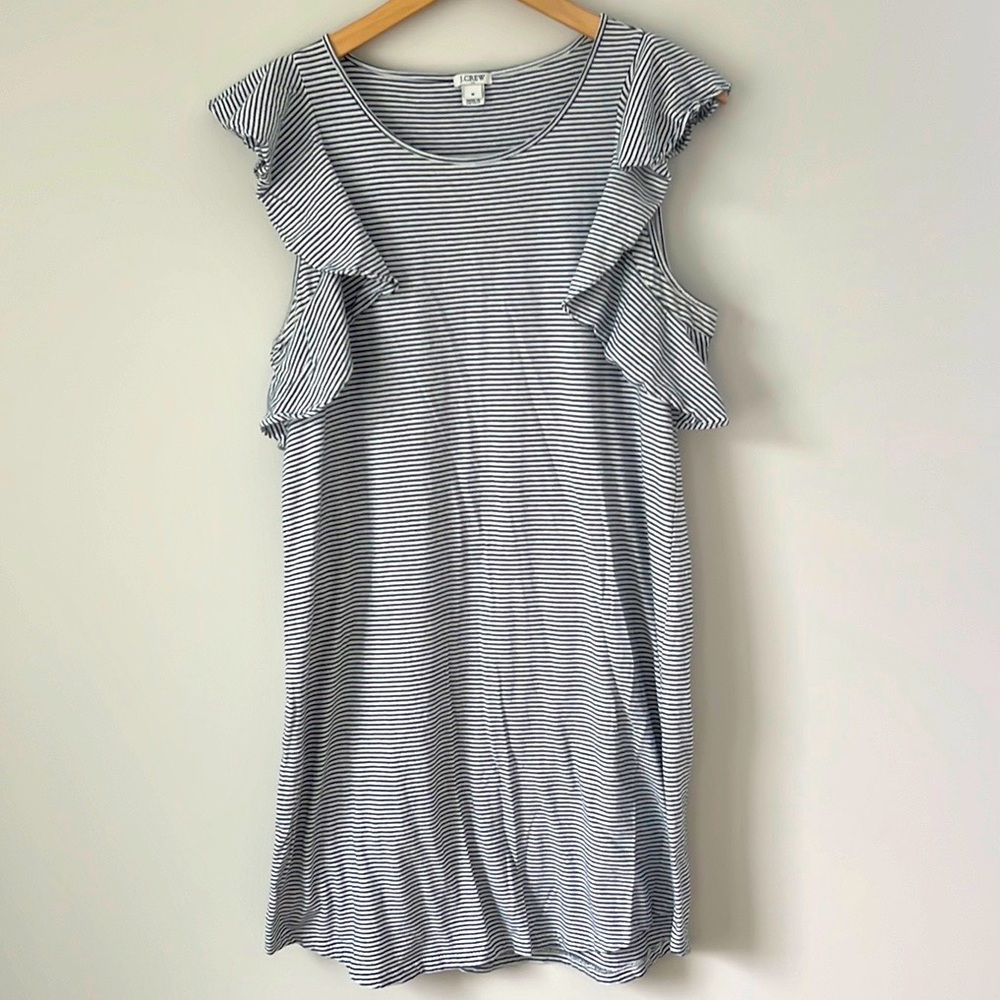 J. Crew Medium Ruffled Summer Dress